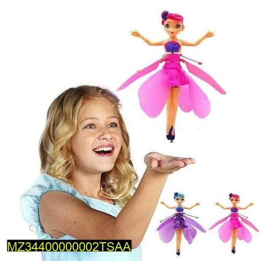 magic fairy doll flying in air